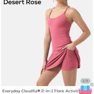 Halara everyday cloud full dress with shorts (m)